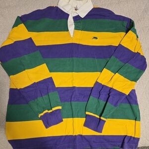 Perlis men's rugby shirt, size Large
